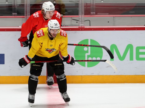 Открытая тренировка «Авангарда» перед вторым раундом плей-офф