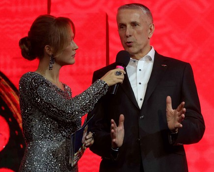 «Авангард» на церемонии представления участников ФОНБЕТ Матча Звезд КХЛ 2020