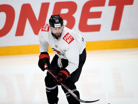 Раскатка «Авангарда» перед матчем с «Локомотивом»