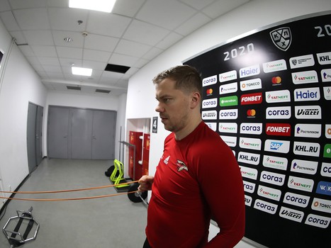 Раскатка «Авангарда» перед выездным матчем с «Ак Барсом»