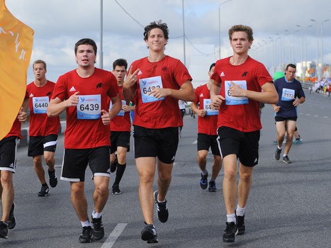 "Омские Ястребы" приняли участие в XXVII Сибирском международном марафоне