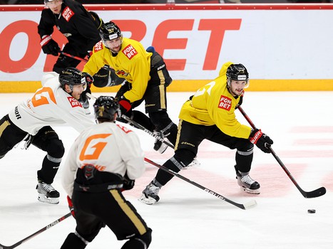 Раскатка «Авангарда» перед четвёртым матчем серии с «Металлургом»