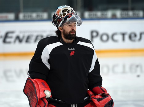 Раскатка "Авангарда" перед матчем с "Куньлунь Ред Стар"