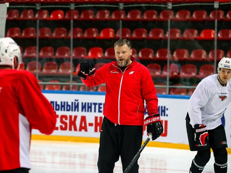 Раскатка «Авангарда» перед выездным матчем с ЦСКА