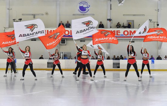 Турнир по следж-хоккею в Омске, день 1