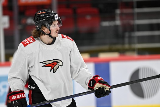 Раскатка «Авангарда» перед матчем с «Барысом»