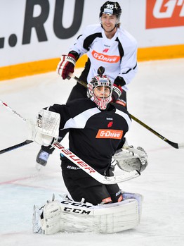 Раскатка "Авангарда" перед первым матчем с "Металлургом" Мг (ФОТО)