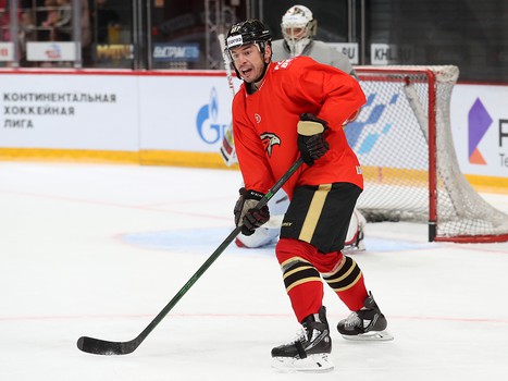 Раскатка «Авангарда» перед матчем с «Адмиралом»