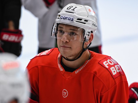 Тренировка «Авангарда» в Омске