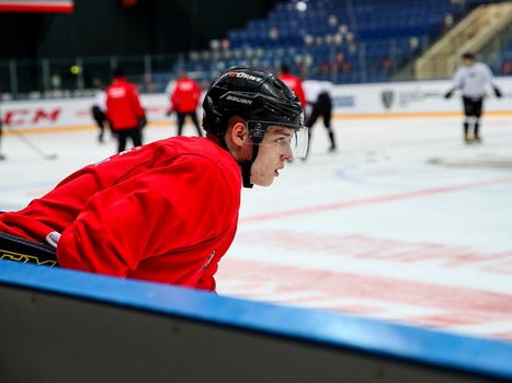 Открытая тренировка «Авангарда» для СМИ