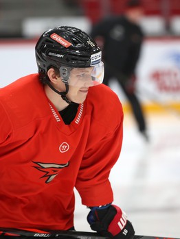 Раскатка «Авангарда» перед матчем с «Ак Барсом»