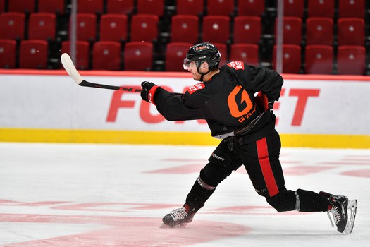 Раскатка «Авангарда» перед матчем с «Металлургом»