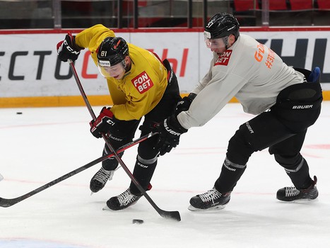 Первая тренировка «Авангарда» в новом сезоне