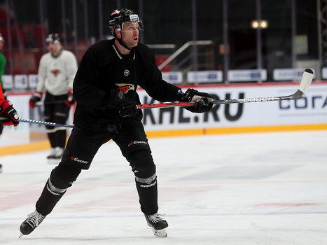 Раскатка «Авангарда» перед матчем с «Амуром»