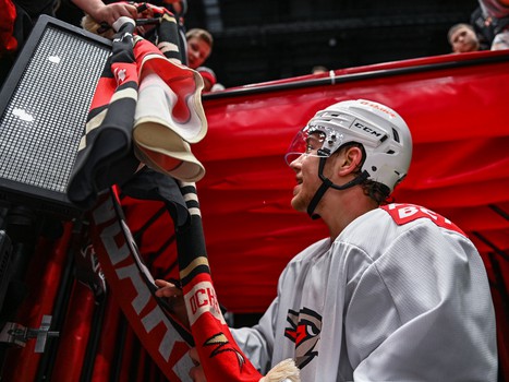 Открытая тренировка «Авангарда» перед финалом Востока