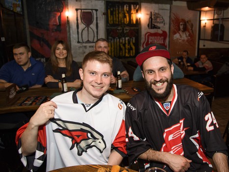 31.03.2019. Фан-зоны "Авангарда" в Омске 