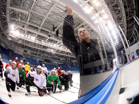 Тренировка «Авангарда» в Сочи