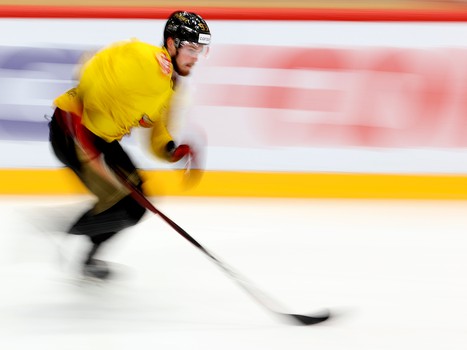 Раскатка «Авангарда» перед матчем с «Металлургом»