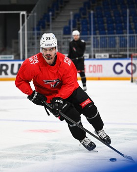 Раскатка «Авангарда» перед выездным матчем с «Драконами»