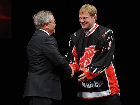 Презентация игроков и тренеров хоккейной команды "Авангард" перед сезоном КХЛ-2014/15