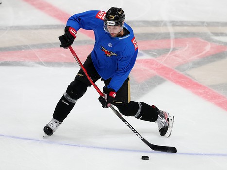 Тренировка «Авангарда» во время паузы в чемпионате