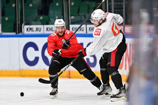 Раскатка «Авангарда» перед пятым матчем финала Востока с «Ак Барсом»