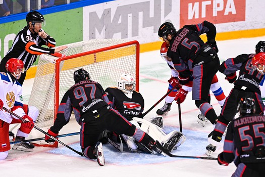 03.08.2022. Сборная России U25 - «Авангард» 4:3