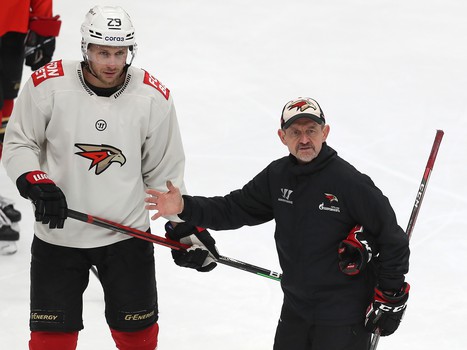 Открытая тренировка «Авангарда» перед плей-офф