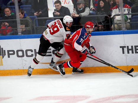 18.04.2021. Финал Кубка Гагарина, 1 матч. ЦСКА - «Авангард» 1:4