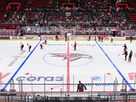 Открытая тренировка «Авангарда» перед плей-офф