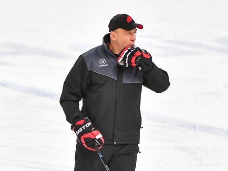 Открытая тренировка "Авангарда" для СМИ