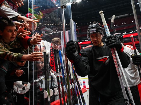 Открытая тренировка «Авангарда» перед вторым раундом плей-офф