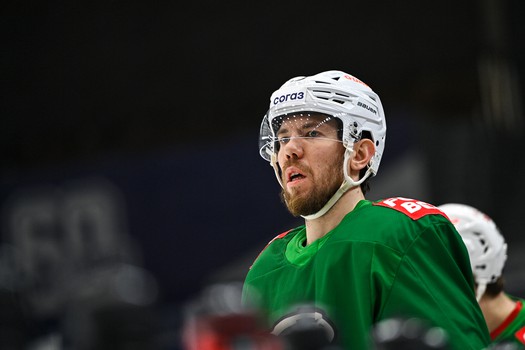 Раскатка «Авангарда» перед третьим матчем серии с «Сибирью» в Новосибирске