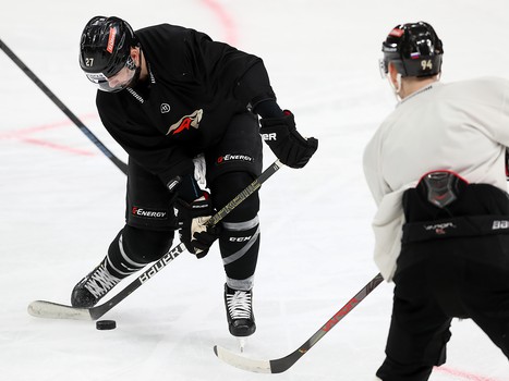 Раскатка «Авангарда» перед матчем с «Куньлунь РС»