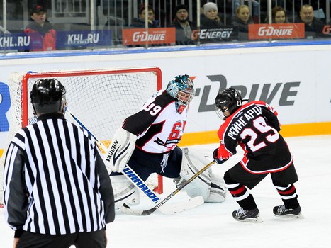 Матч звезд омского хоккея. Часть первая