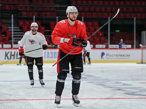 Тренировка «Авангарда» на G-Drive Арене