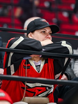 Открытая тренировка «Авангарда» перед вторым раундом плей-офф