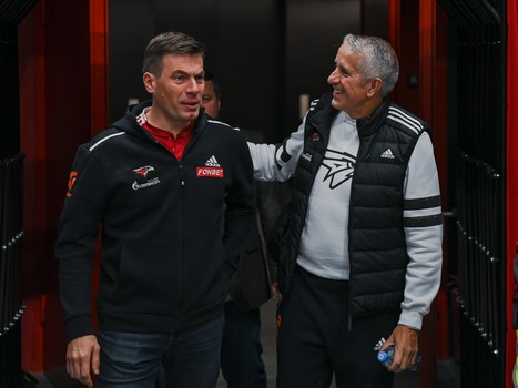 Тренировка «Авангарда» на G-Drive Арене