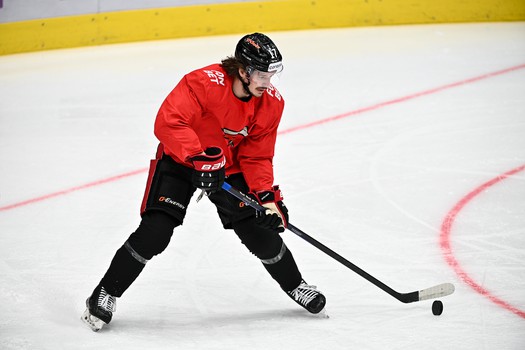 Раскатка «Авангарда» перед матчем с ЦСКА