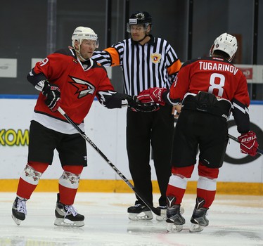 Ветераны «Авангарда» - сборная «Газпром нефти» 11:4