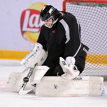 Первая тренировка Хенрика Карлссона в "Авангарде"