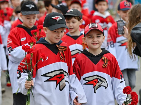 Возложение цветов в Парке Победы