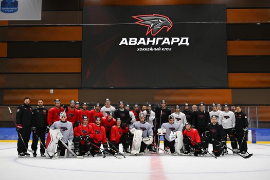 Тренировка «Авангарда» в Санкт-Петербурге