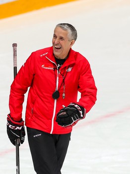 Раскатка «Авангарда» перед матчем с ХК «Сочи»