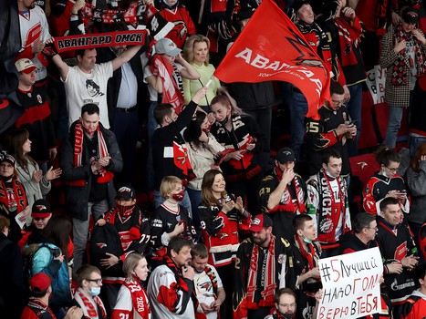 28.04.2021. Финал Кубка Гагарина, 6 матч. «Авангард» - ЦСКА 1:0