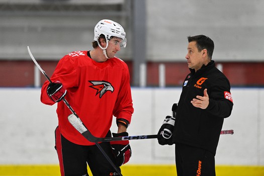 Тренировка «Авангарда» в Балашихе