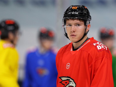 Тренировка «Авангарда» перед стартом турнира в Санкт-Петербурге