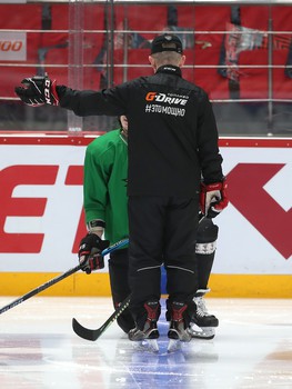 Раскатка «Авангарда» перед вторым матчем серии с «Салаватом Юлаевым»