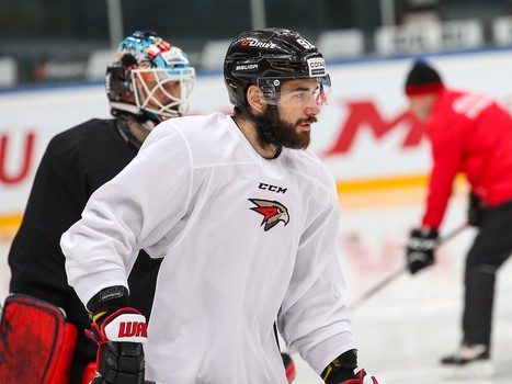 Раскатка «Авангарда» перед вторым матчем с «Адмиралом»