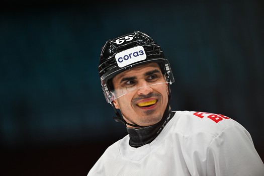 Тренировка «Авангарда» перед первым матчем серии с «Нефтехимиком»